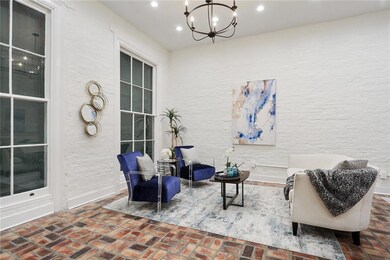 Spacious entertaining area