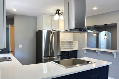 Updated Kitchen with Breakfast Bark