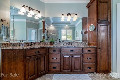 Master Bath with Double Vanities