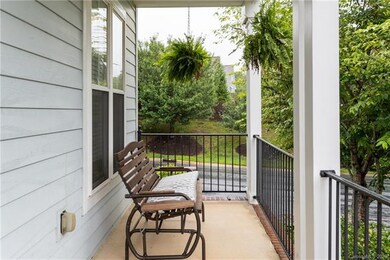 Covered front porch