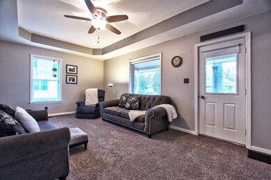 New Carpet, Tray Ceiling, New Walls