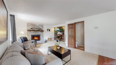 Open Concept Living Room + Kitchen