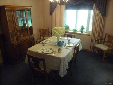 Spacious formal dining room.
