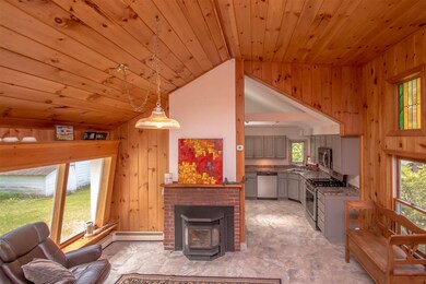 Pellet stove added last year great to take off the chill from a cold winter day