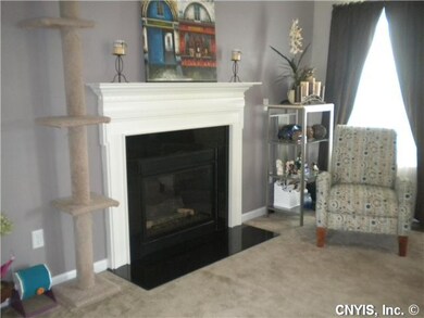 Living Room. The living room also features a grani
