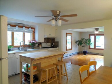 Open concept kitchen with lots of...