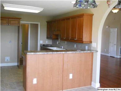 KITCHEN OFFERS AMPLE COUNTER SPACE