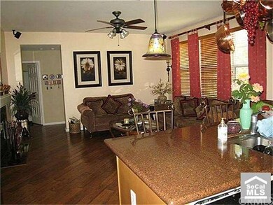 Family room view from the kitchen.