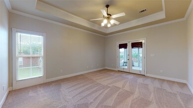 Master Bedroom with New Carpet