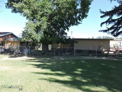 Fenced yard