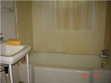 bath in front house
