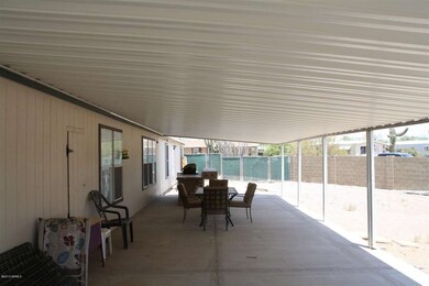 Huge covered patio