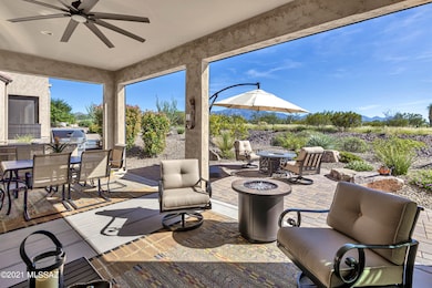 Covered patio