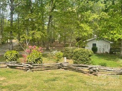 side yard to stables & outbuildings