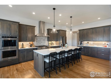 Beautiful, functional kitchen open to living and dining.