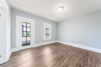 Empty room featuring hardwood / wood-style floors