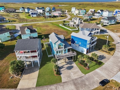 Perfectly situated in a peaceful beachside community, this home offers easy golf cart access to the shoreline, community pool, and all the charm of Galveston’s West End lifestyle.