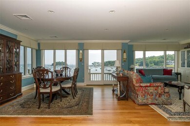 Living space on main level with...