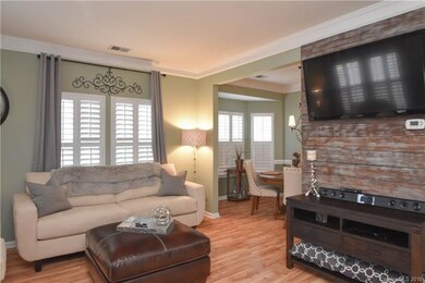 This floor plan offers an easy transition from liv