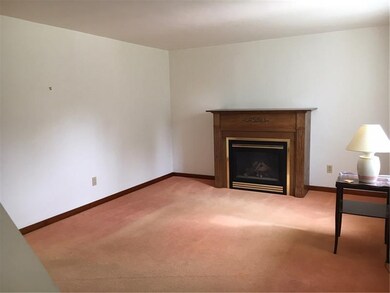 Free standing gas fireplace keeps the whole house 