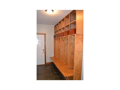 Drop Zone. Tile floors and lockers