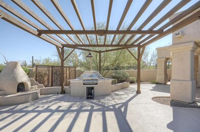 Barbecue and Fireplace