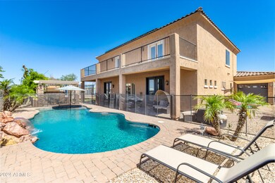 Backyard with Pool