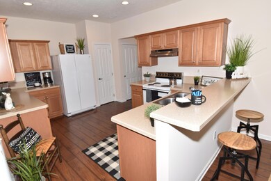 Kitchen with Eat Bar