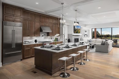 Not actual home: The model home at Highlands at Vi