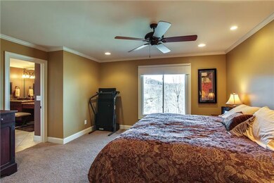 This master suite has plenty of space. Who wouldn't want to wake up to this incredible view every morning?