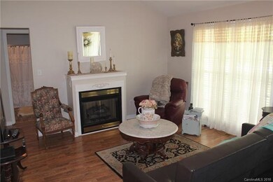 Light and airy Living Room with easy care wood lam