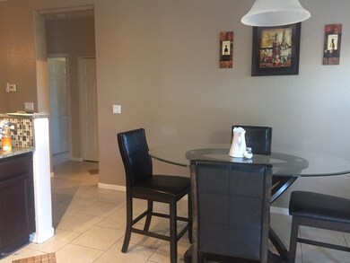 Dining in kitchen