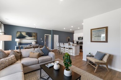 Family Room into Kitchen