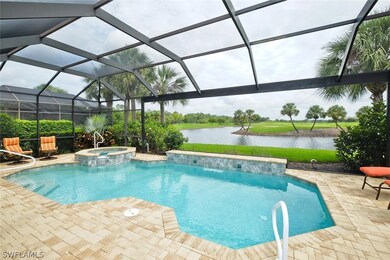 Very nice lanai with pool and spa, paver deck, 