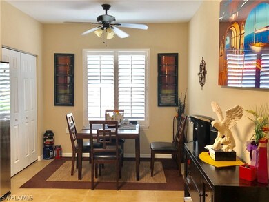 Eat-in kitchen.