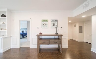 Open and welcoming foyer