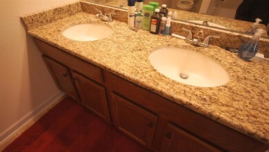New Granite in the Master Bath.