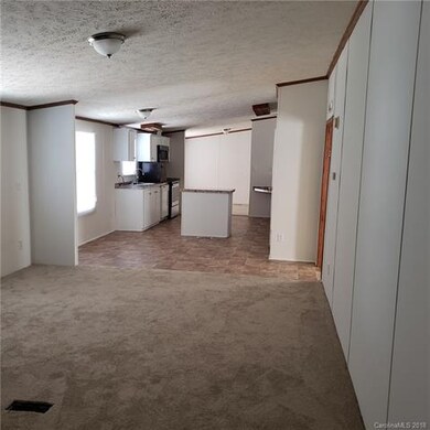 View of Kitchen and family room