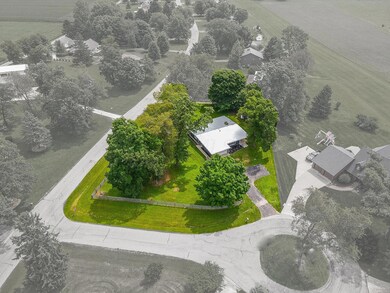 Aerial property outline