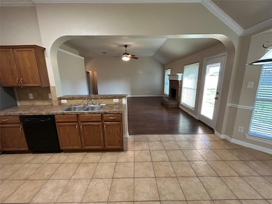 Open area for family and entertaining