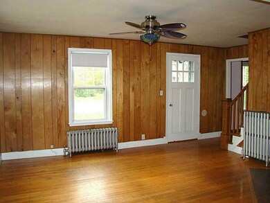 Living Room. Hardwood floors and...