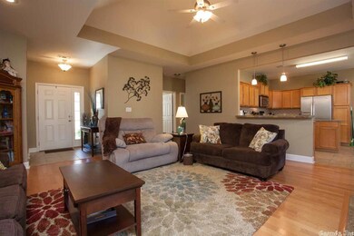 Beautiful tray ceilings!