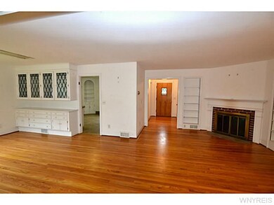Living Room. Living room adjoins the dining room f