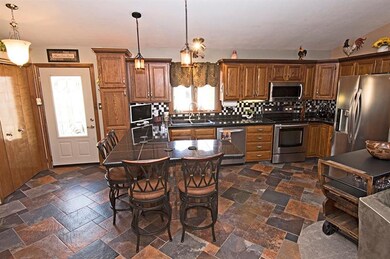 Other kitchen features are the updated stainless s
