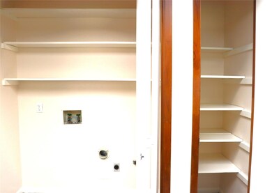 Laundry room featuring hookup for a washing machi