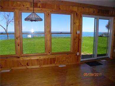 Dining Room Living Room /Dining Room View of Lake 