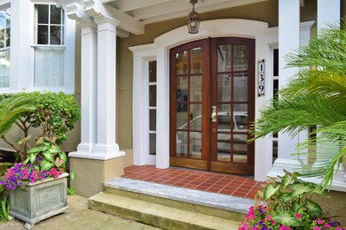 Elegant entry on Tradd Street