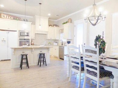 Open kitchen concept