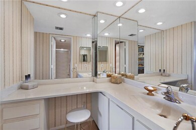 Master bathroom powder area