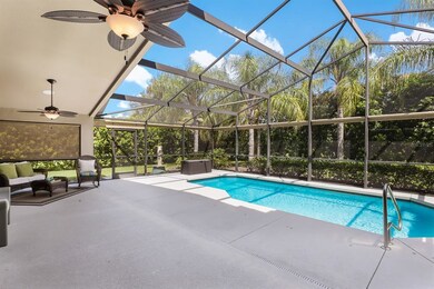 Pool has privacy pull-down solar shades for all ar